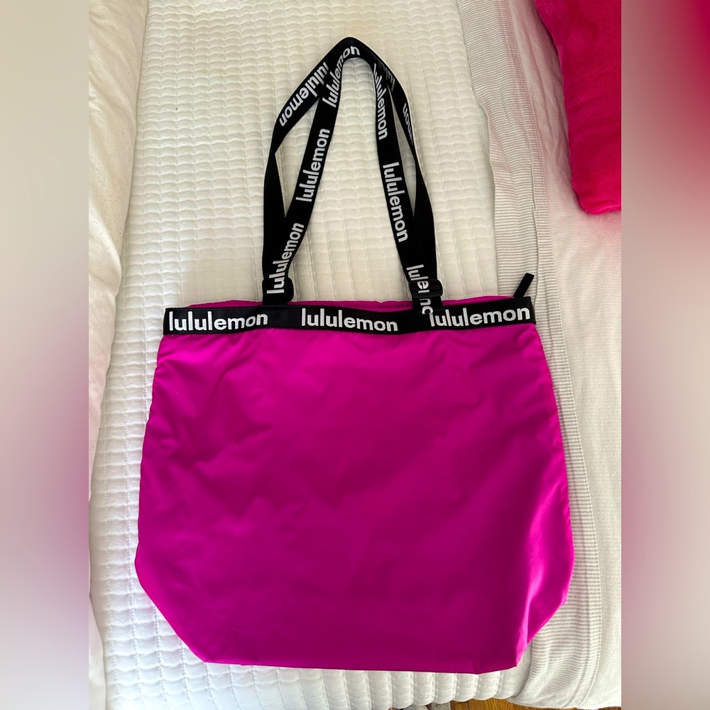 Lululemon Hot Pink Tote